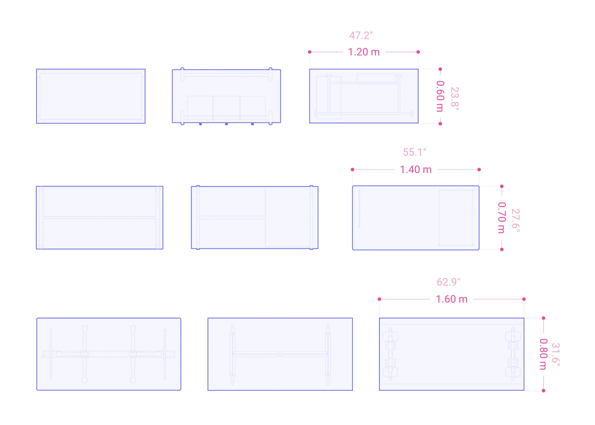 Desk Dimensions