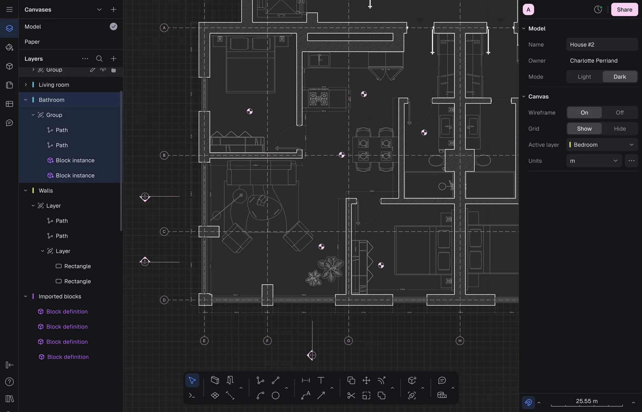 a screenshot of the Mixloom app
